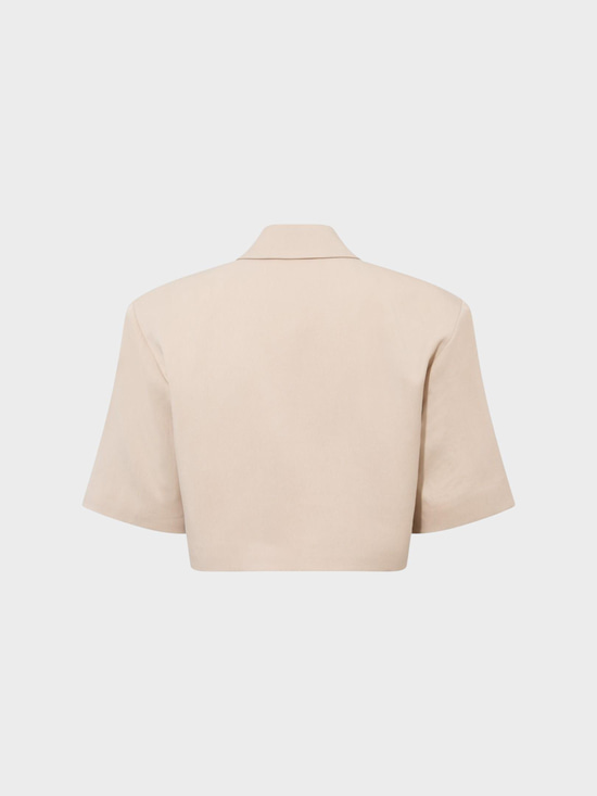 Modern Fit Kruvaze Ceket - Bej Ceket Modelleri