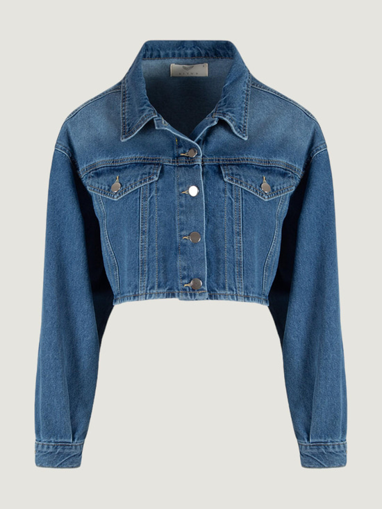Oversize Jean Ceket - Mavi Ceket Modelleri