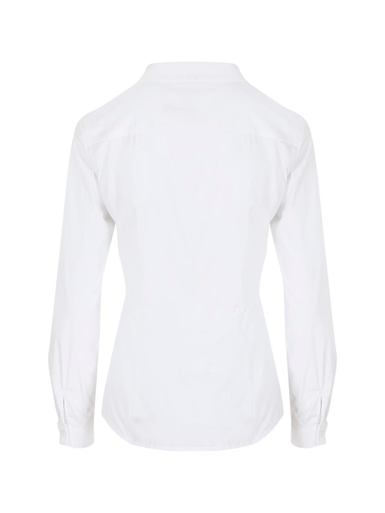 Slim Fit Basıc Gömlek - Beyaz