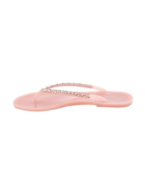 Swarovski Taşlı Terlik - Pembe