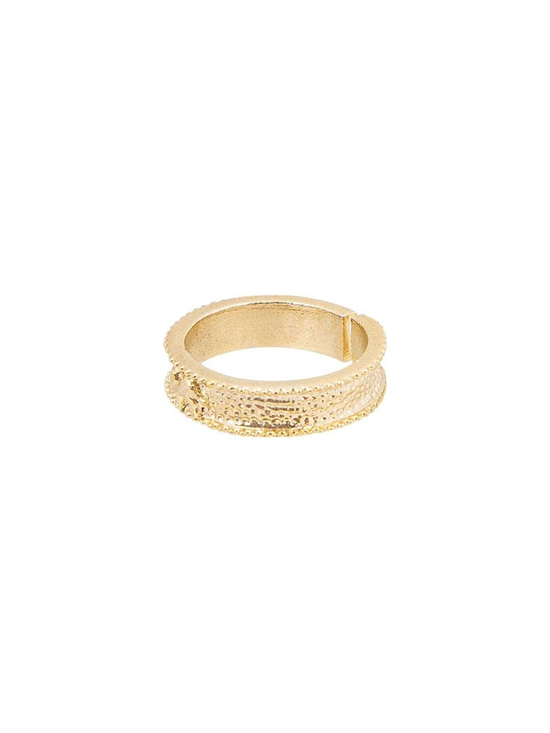 Tekli Trimli Yüzük - Gold Yüzük Modelleri