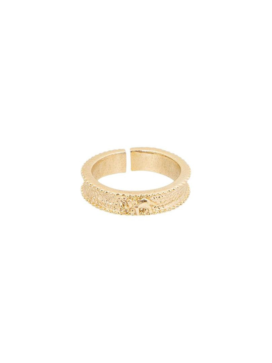 Tekli Trimli Yüzük - Gold Yüzük Modelleri