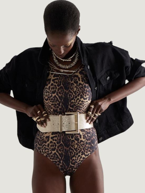 U Yaka Mayo - Leopar Mayo & Bikini Modelleri