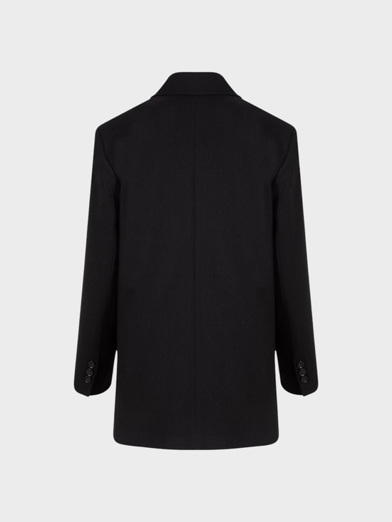 Vatkalı Blazer Ceket - Siyah Ceket Modelleri