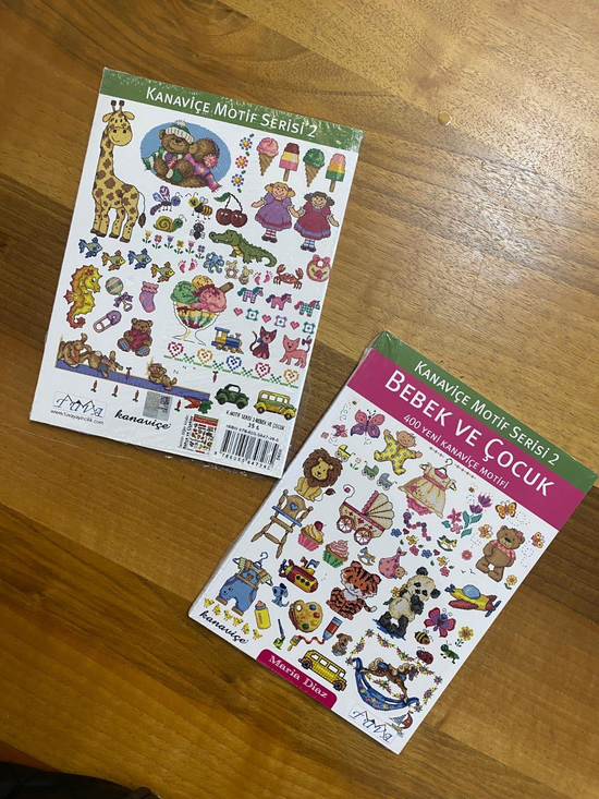 Kanaviçe Motif Serisi 2 Bebek Ve Çocuk Kitabı