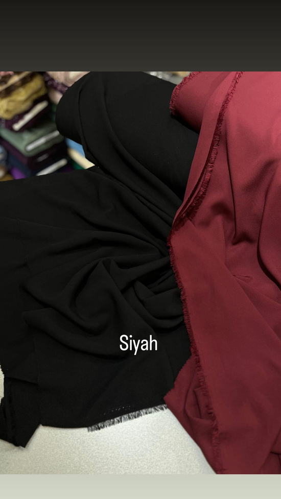 Medine İpeği Siyah