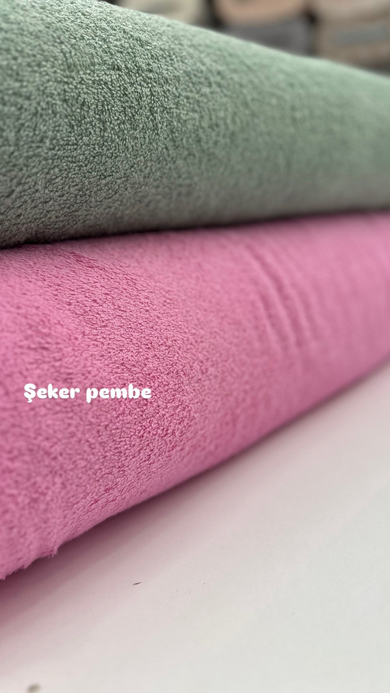 Havlu Kumaş Şeker Pembe
