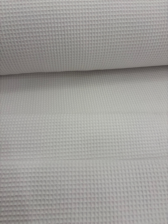 Havuz Waffle Pike Kumaş Beyaz