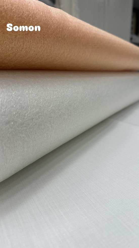 Dekoratif Örümcek Tül Somon