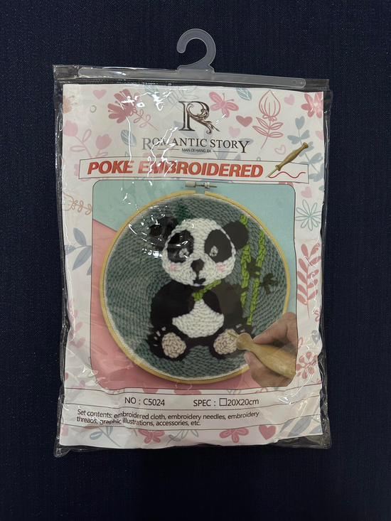 Kendin Yap Panda Punch Seti