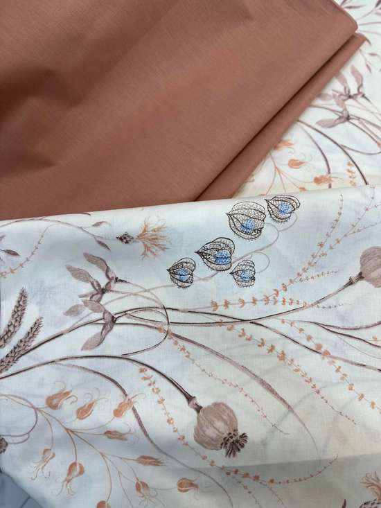 Desen Poplin Kumaş