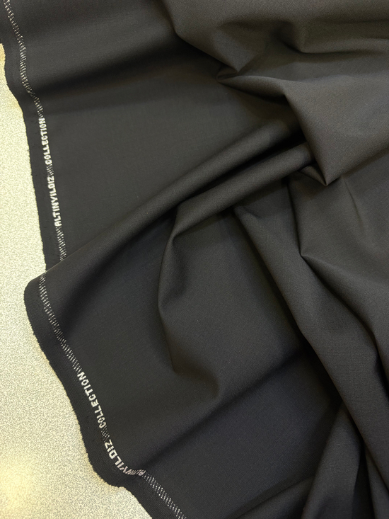 Altınyıldız Collection Dökümlü Gabardin Kumaş Siyah