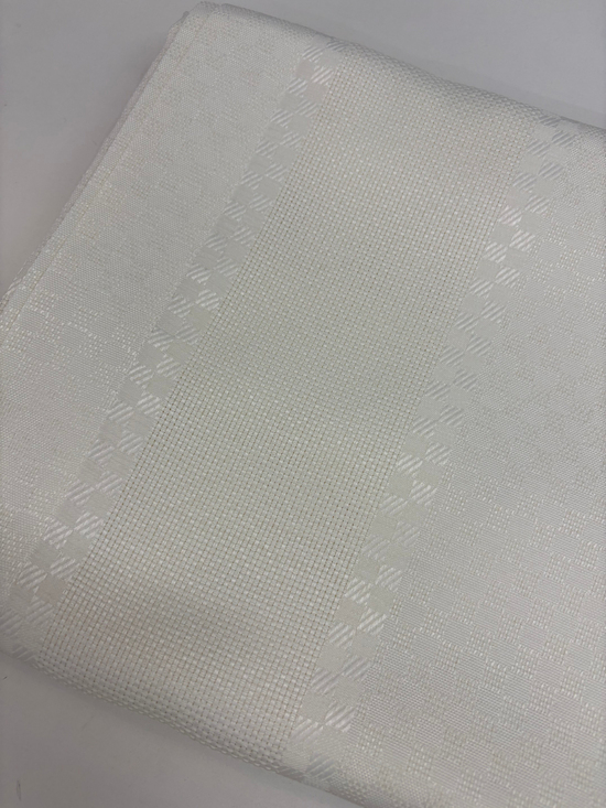 Grek Nakışlı Leke Tutmaz Hazır Masa Örtüsü 140 X 200 Cm Krem