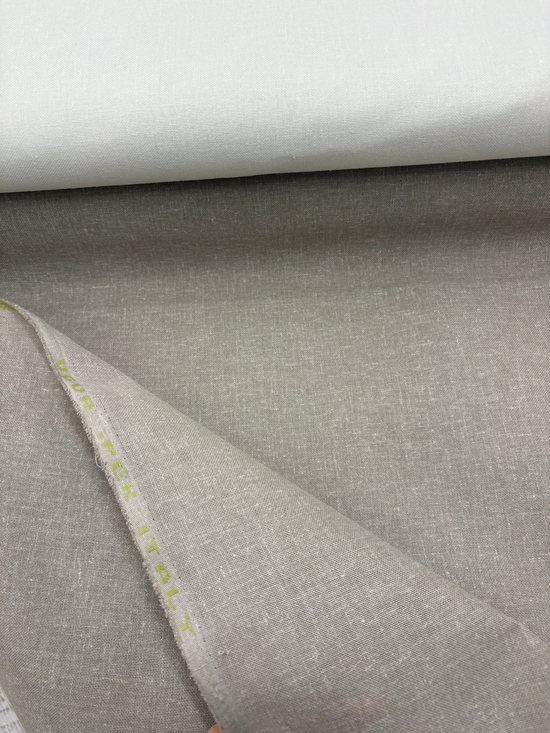 İtalyan Keten Gri Bej