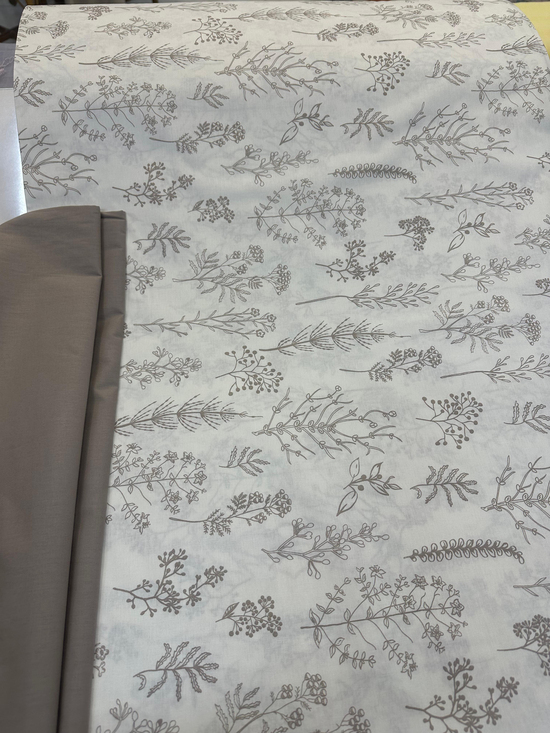 Floral Eskiz Desen Poplin D80685 Çuval