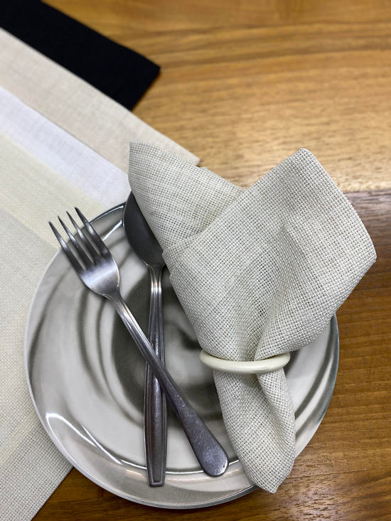 Köşe Çevrili Linen Kumaş Peçete