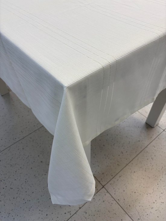 Jasmin Masa Örtüsü Hazır Krem