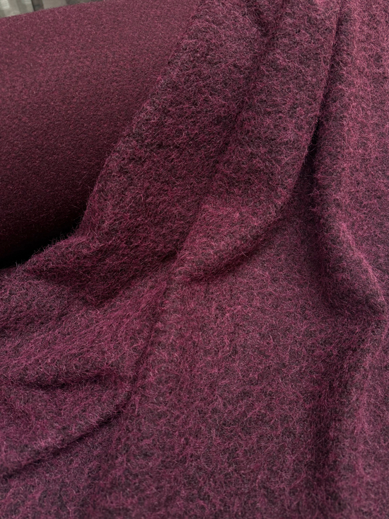 Mango Kaşe Kumaş Bordo