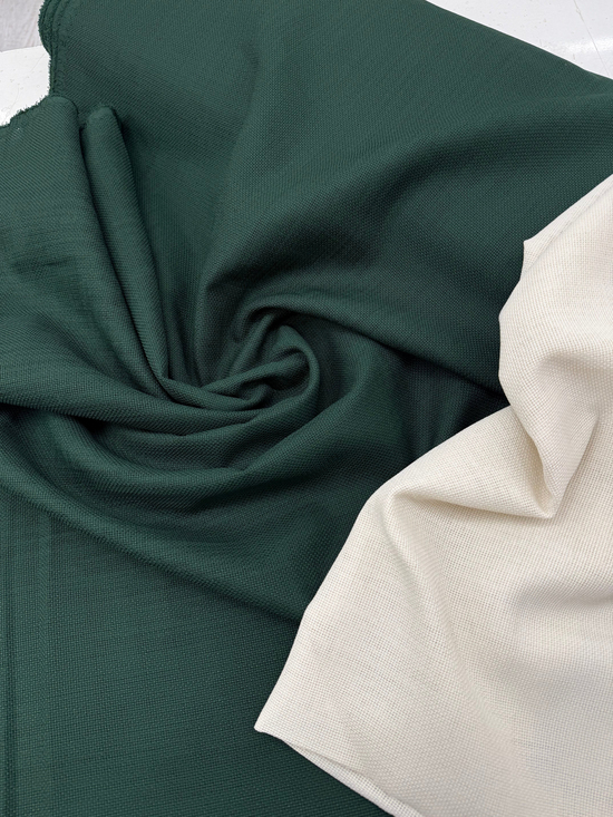 Etuval Linen Kumaş Zümrüt Yeşili