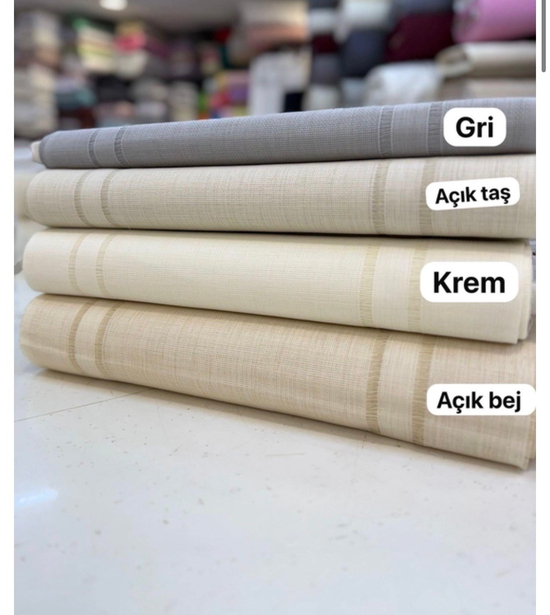 Linen Çift Sıra Ajur Detaylı Runner Kumaş 45 Cm Genişlikli Gri