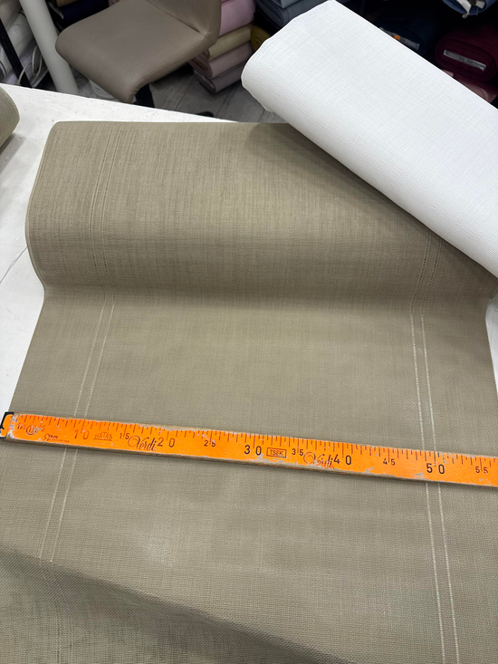 Çift Sıra Ajur Detaylı Linen Runner Kumaş Çuval