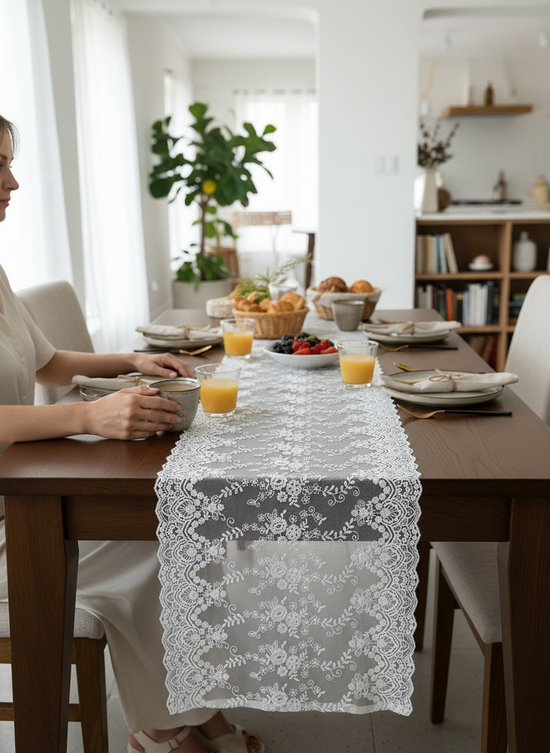 Maison Bloom Runner Güpür 