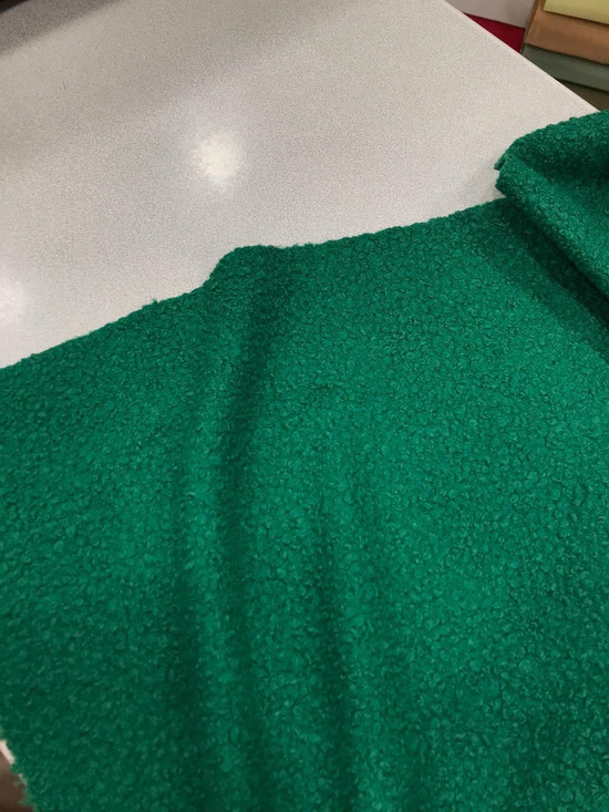 Benetton Yeşili Teddy Kumaş