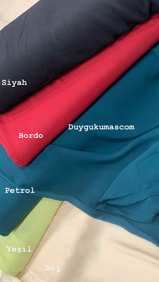 Bürümcük Şifon Kumaş