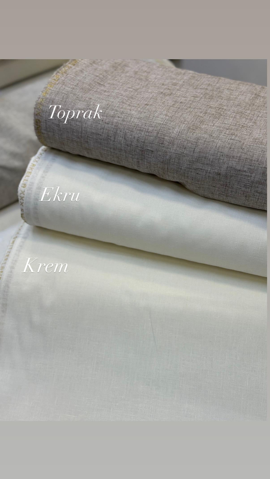 Akella İsviçre Keteni Ekru