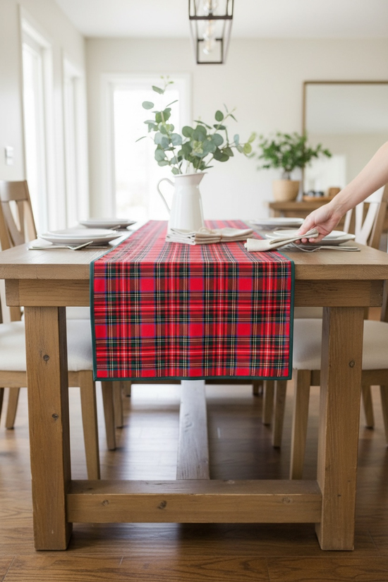 Royal Tartan Kullanıma Hazır Runner