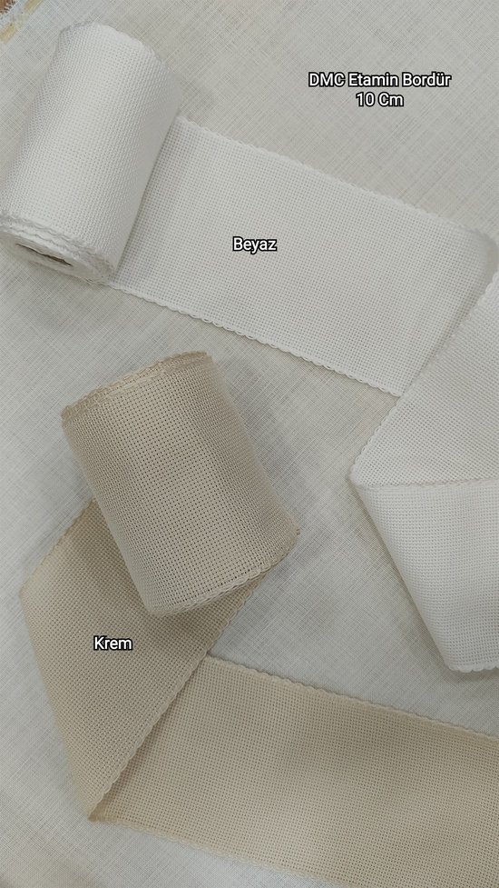 DMC Etamin Bordür 10 cm Genişlik