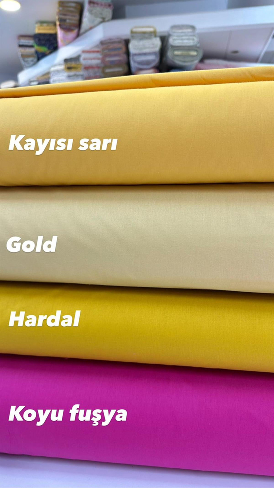 Düz Renk Akfil Kumaş V9