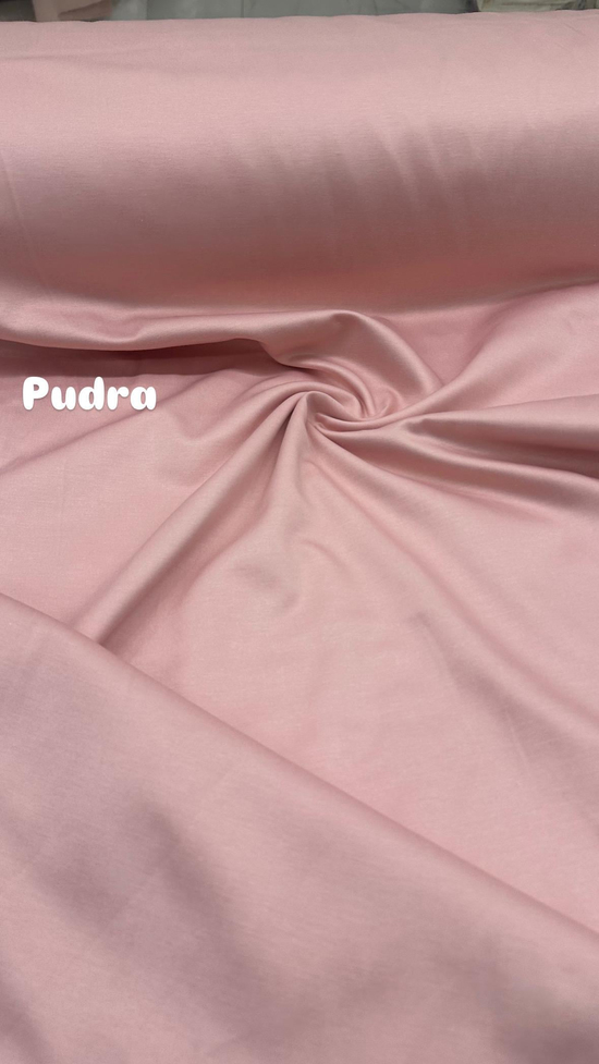 Mat Pamuk Saten Pudra Pembesi 