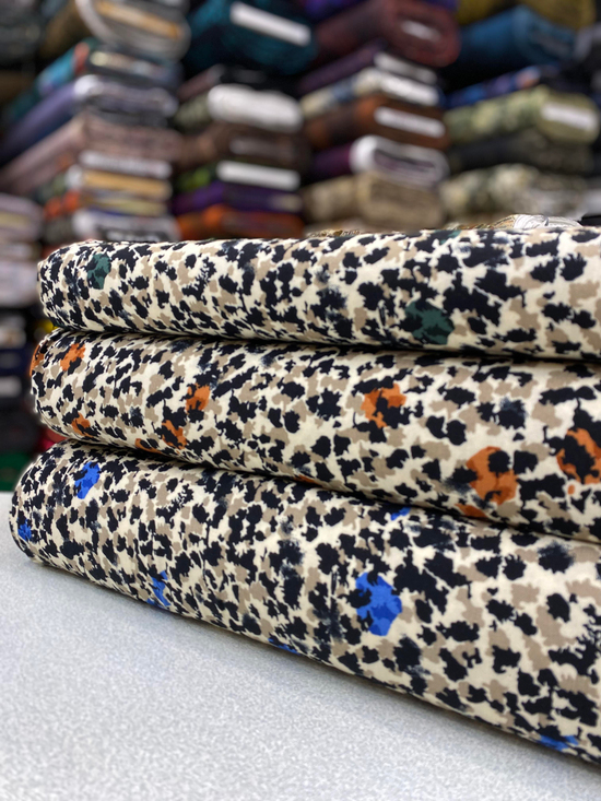 Desenli Çift En Viskon D81100