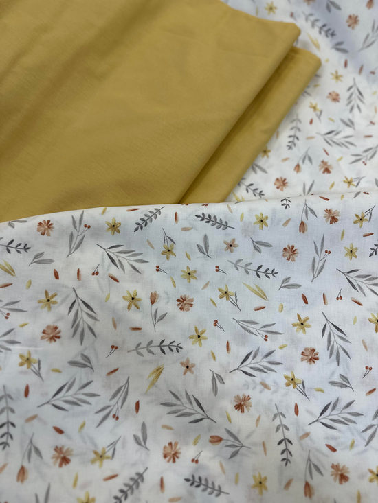 Meadow Kır Çiçeği  Akfil Kumaş D80420 Hardal
