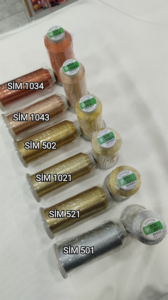 Enstitü Simli Nakış İpi