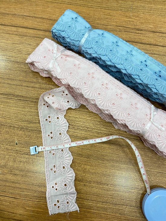 6 Numaralı Desen Fisto Güpür Top Pembe