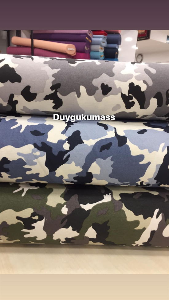 Kamuflaj Desen Duck keteni
