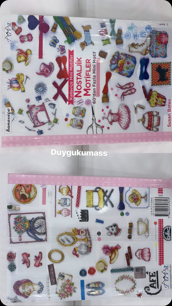 Kanaviçe Nostaljik Motifler