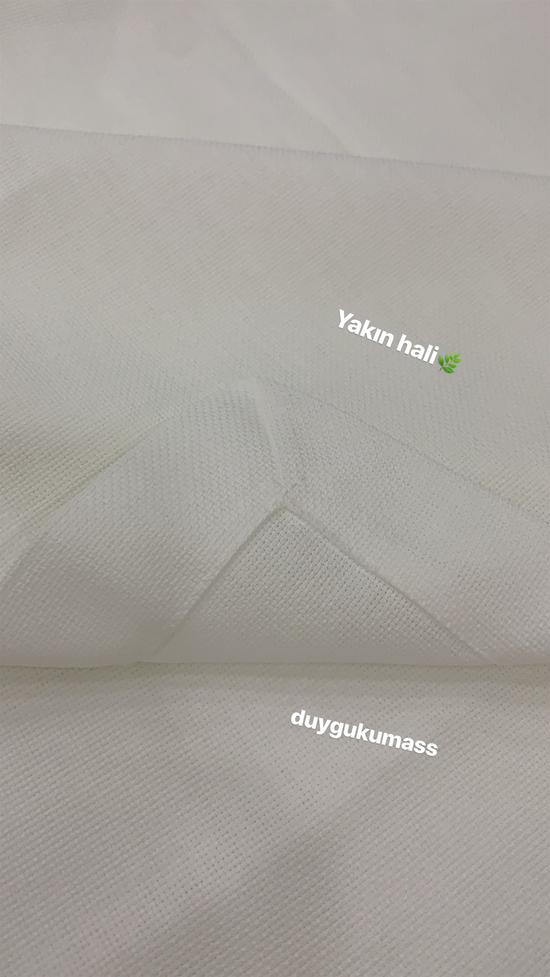 Köşe Çevrili Linen Kumaş Salon Set DK 56 Nolu Somon Çiçekler Şablon ve İpler Dahil