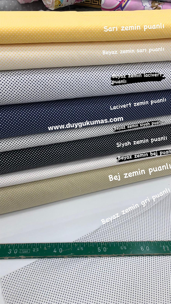Mini Puanlı Poplin