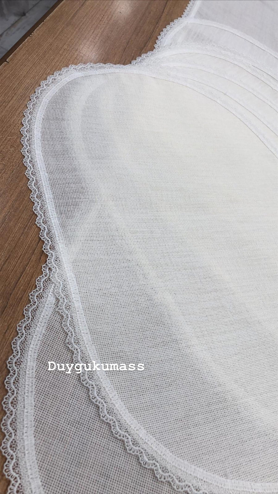 Oval Runner ve 6 lı Amerikan Servis Seti