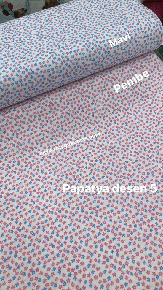 Papatya Desen 5 Poplin