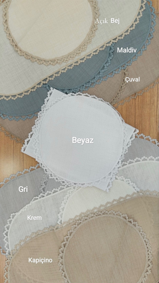 Papatya Desen Güpür Detaylı Oda Takımı