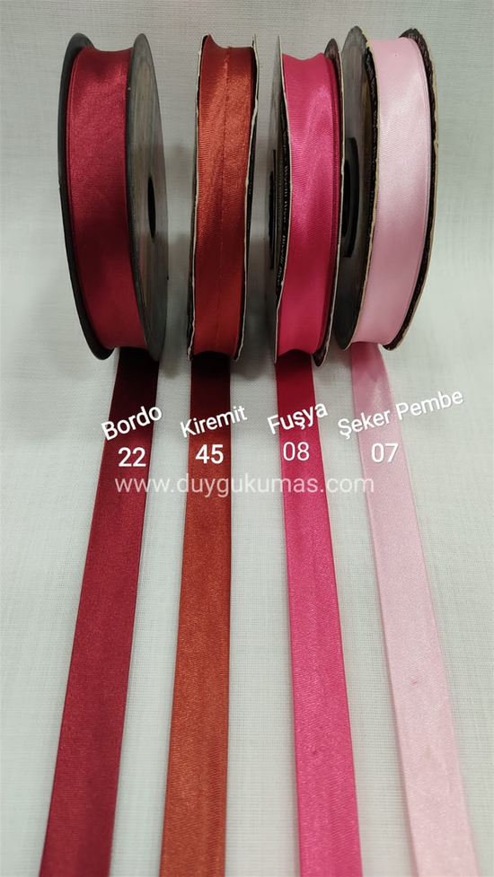 Saten Biye 2 cm Genişlikli (Metre İle)