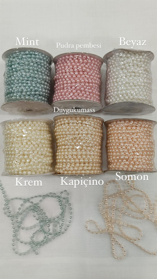Sıralı Yarım İnci (Orta Boy)
