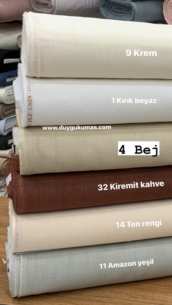 Uğur İpek Gold Linen