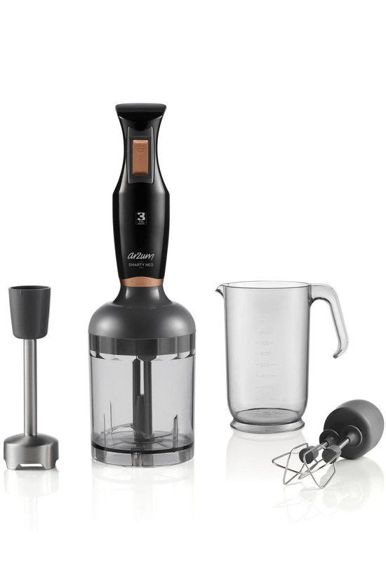 Ar1108-s Smarty Neo Siyah Blender Seti - Siyah