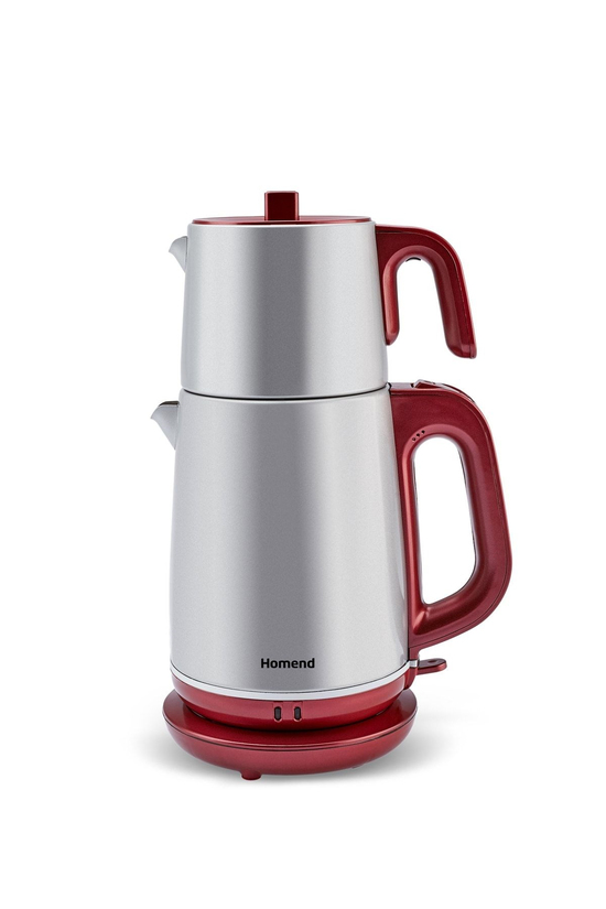 Royaltea 1772h Kırmızı Silver Çay Makinesi