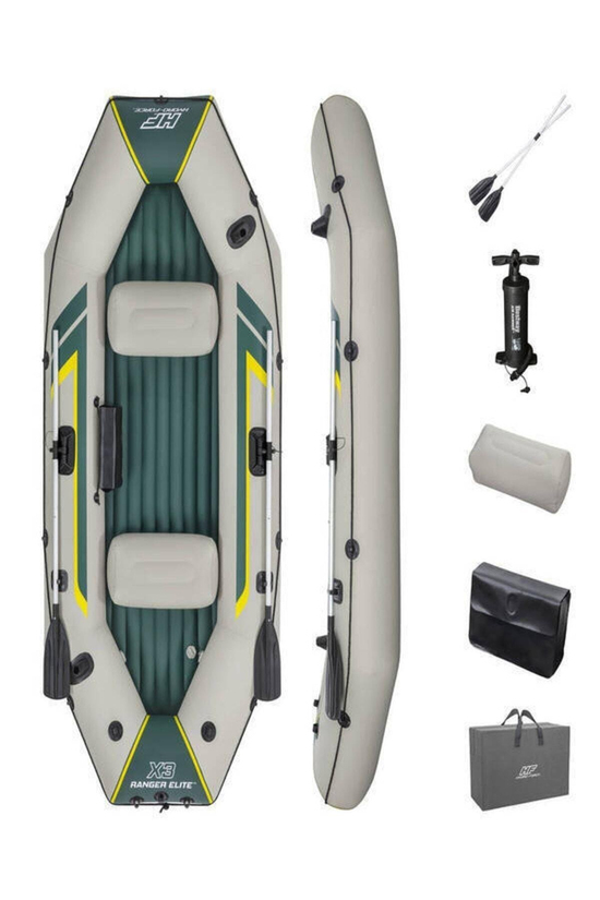 65160 Hydro-force Ranger Elite 3 Kişilik Raft Set Şişme Bot 295*130*46cm Full